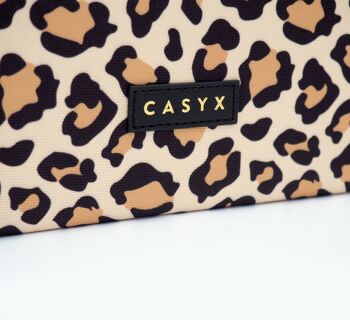 Housse / pochette ordinateur taille 13" - Sand Leopard 3