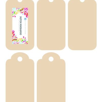 Etiquetas de MDF 5x