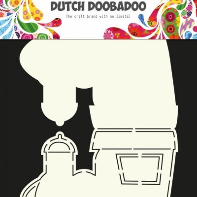Dutch Card Art Train A4