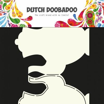 Dutch Fold Card Art A4 Teapot