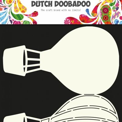 Dutch Fold Card Art A4 Airballoon