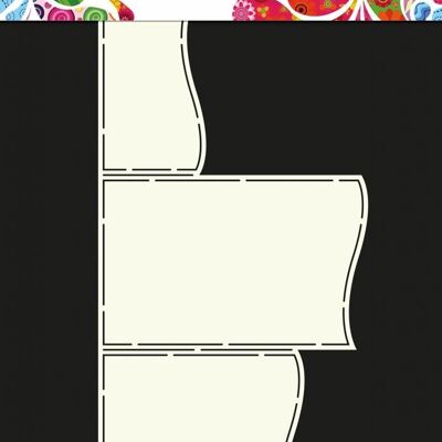 Dutch Fold Card Art Wave A4