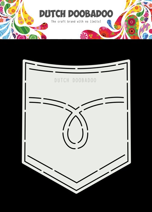 Dutch Card Art A5 Jeans Pocket
