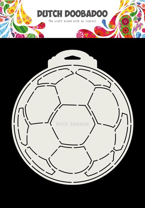 DDBD Card Art soccer ball A5