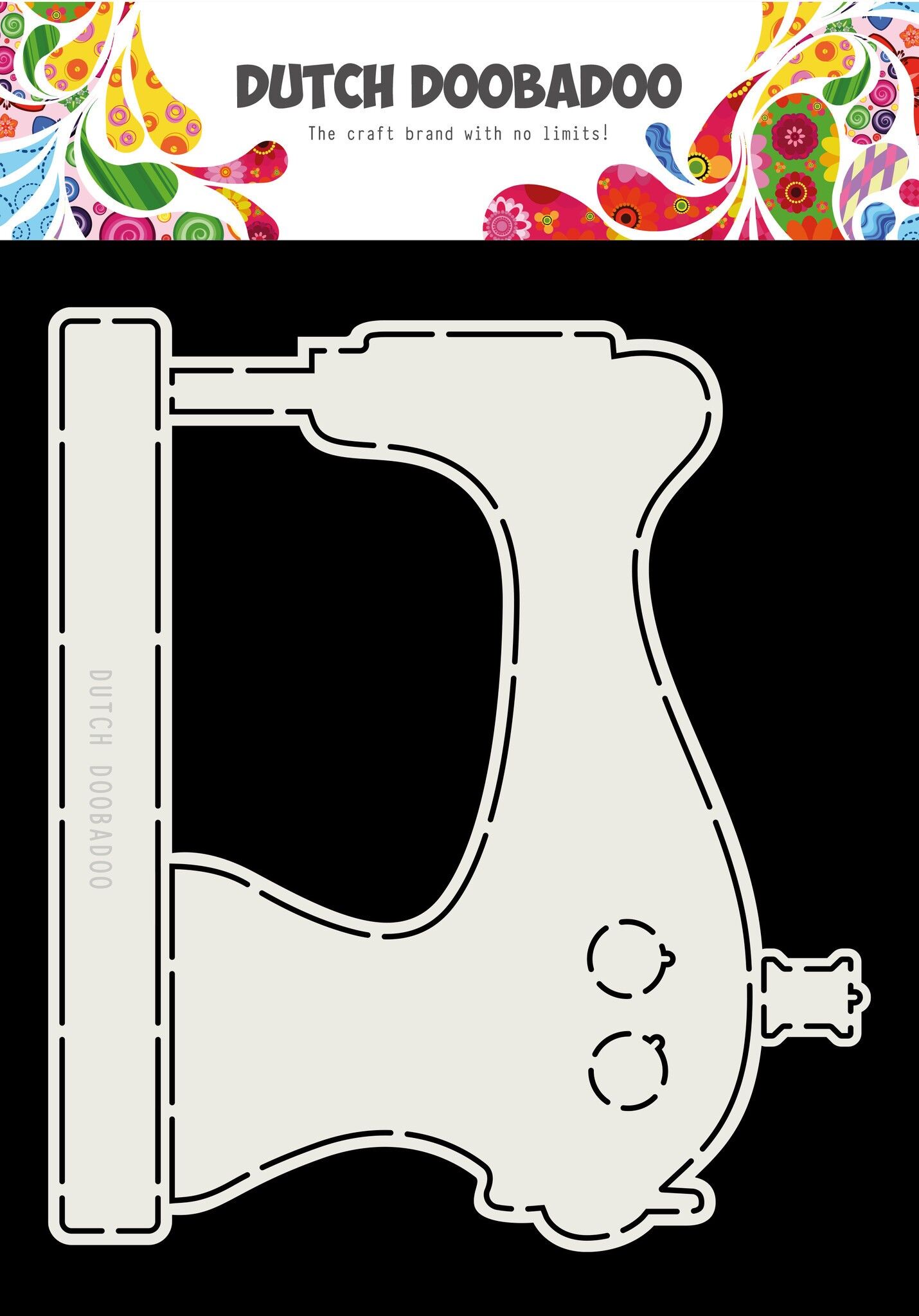 DDBD Card Art Macchina da cucire A5