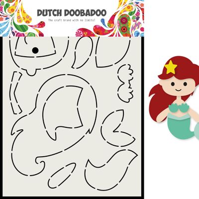 DDBD Card Art Built up Zeemeermin