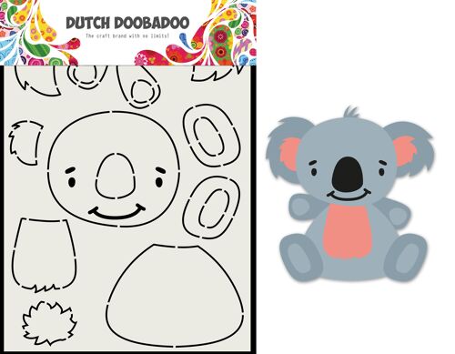 DDBD Card Art Built up Koala