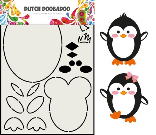DDBD Card Art Built up Pinguin
