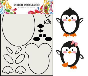 Art de la carte DDBD construit Pinguin