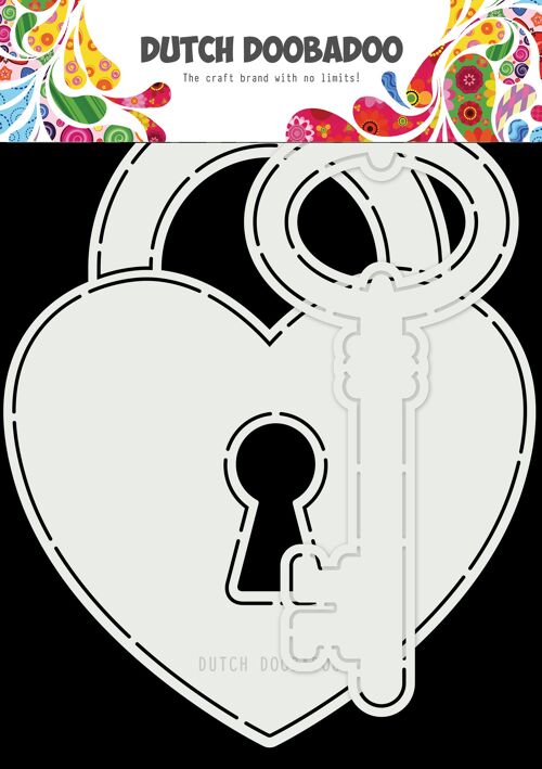 DDBD Card Art Key to my heart 2pc