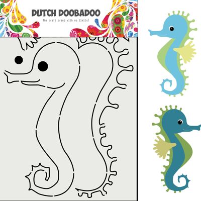 DDBD-Kartenkunst aufgebaut Zeepaard