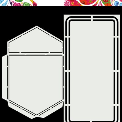 DDBD Card Art - Slimline-Tasche