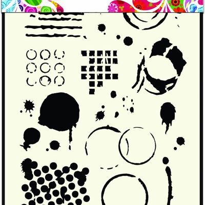 Dutch Mask Art A5 Geometric Tiles