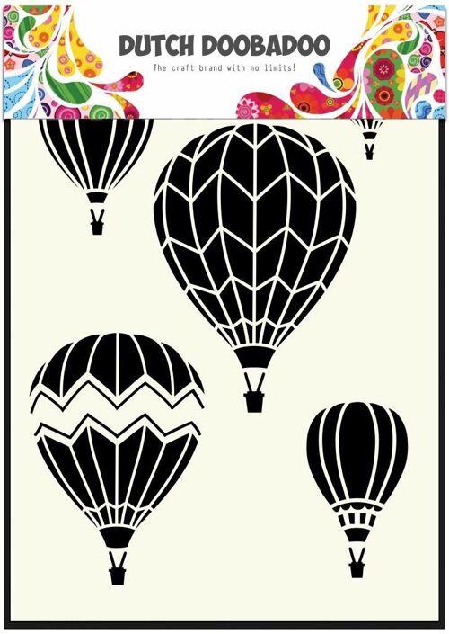Dutch Mask Art A5 Airballoons multi