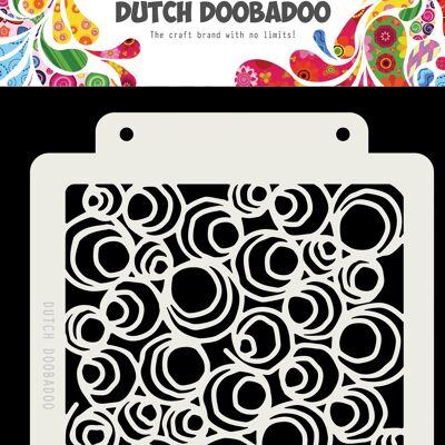Dutch Mask Art Doodle Circle 163x148