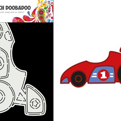 DDBD Card Art A5 Race Car