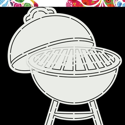 DDBD Card Art A5 Barbeque