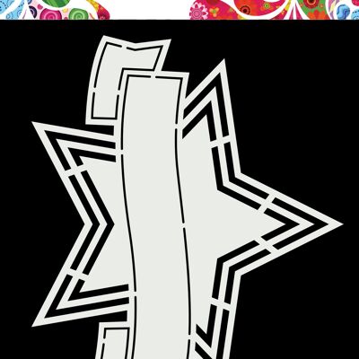 DDBD Shape Art Star banner