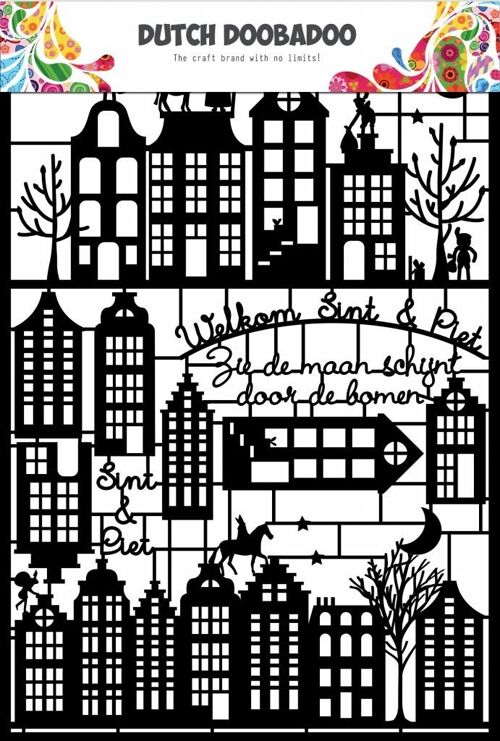 Dutch Paper Art A5 Sinterklaas