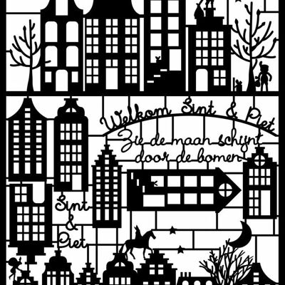 Arte de papel holandés A5 Sinterklaas