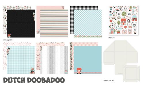 DDBD Crafty Kit XL Spring Scrapbook