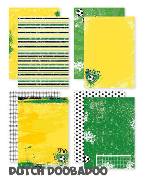 DDBD Dutch design papier A4 - Soccer