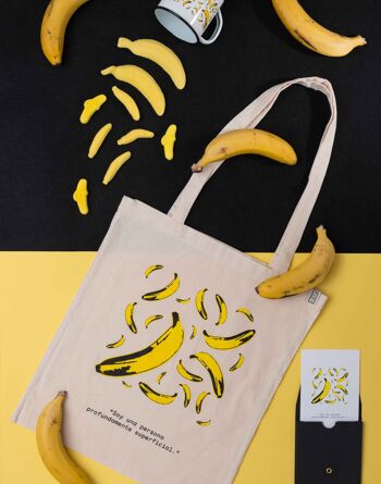 Impression de banane A4. Collection de citations d'artistes 3