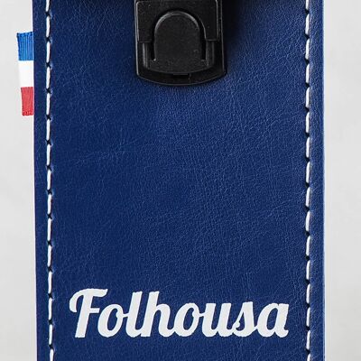 Vertical Navy Blue Pétanque Case