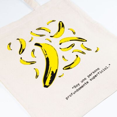 Banana Organic cotton tote bag