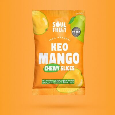 Mango Keo essiccato morbido - 10 x 30 g