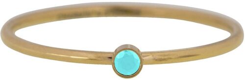 Shine Bright Turquoise Gold Steel