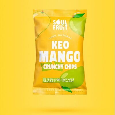 Gefriergetrocknete Keo-Mango-Chips 10 x 20g