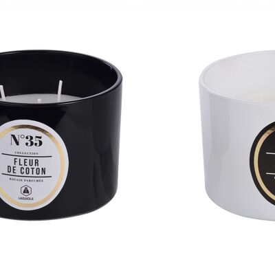 Laguiole Lot of two candles 260 g