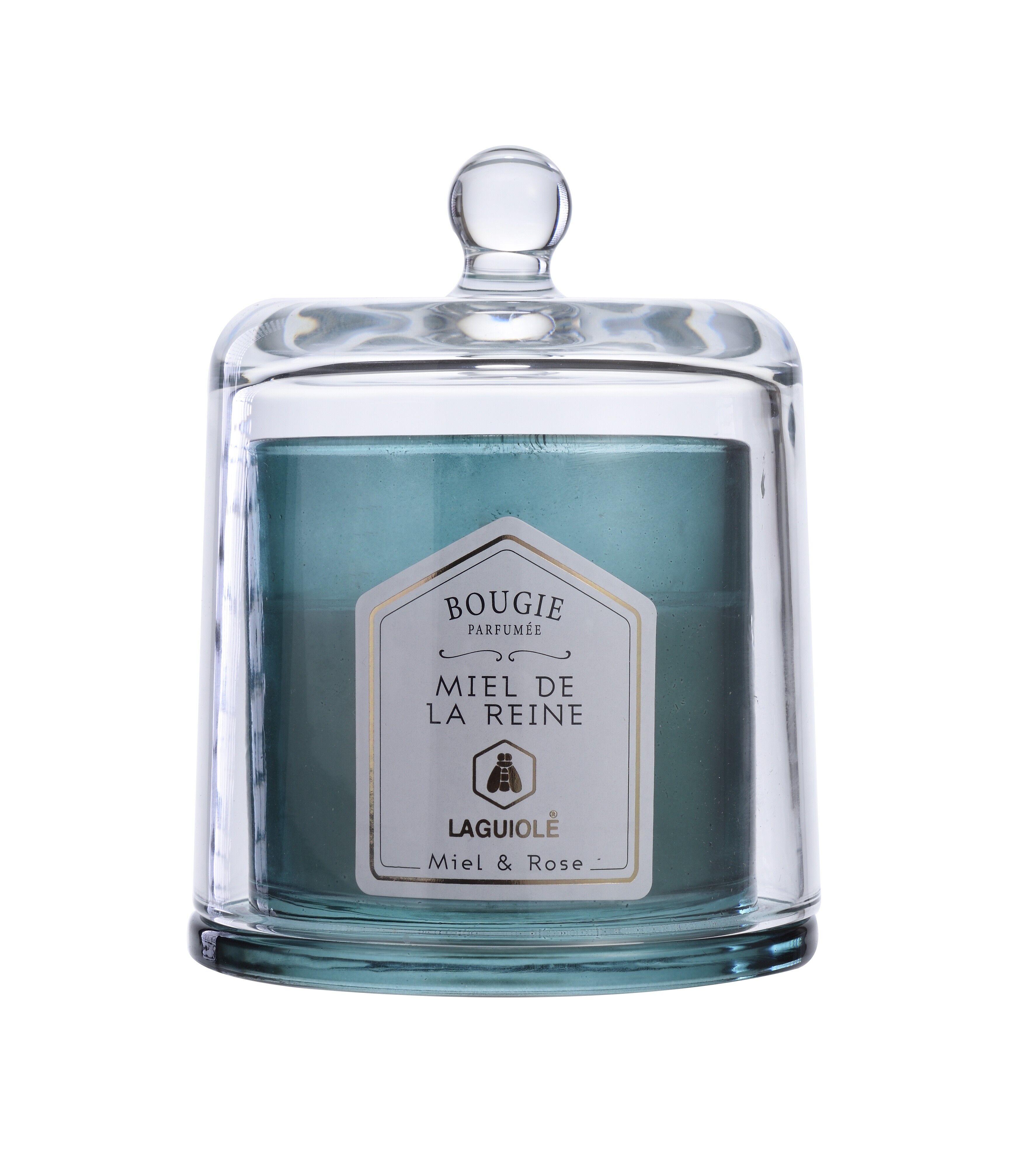 Laguiole CANDELA PROFUMATA CAMPANA Profumo Miele e Rosa - 200 g