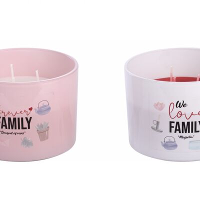 Scented candle 3 wicks 260 g