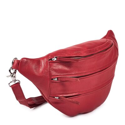 Style Feliz i mørkerød. Über cool oversized bumbag/bæltetaske i rød el. sort