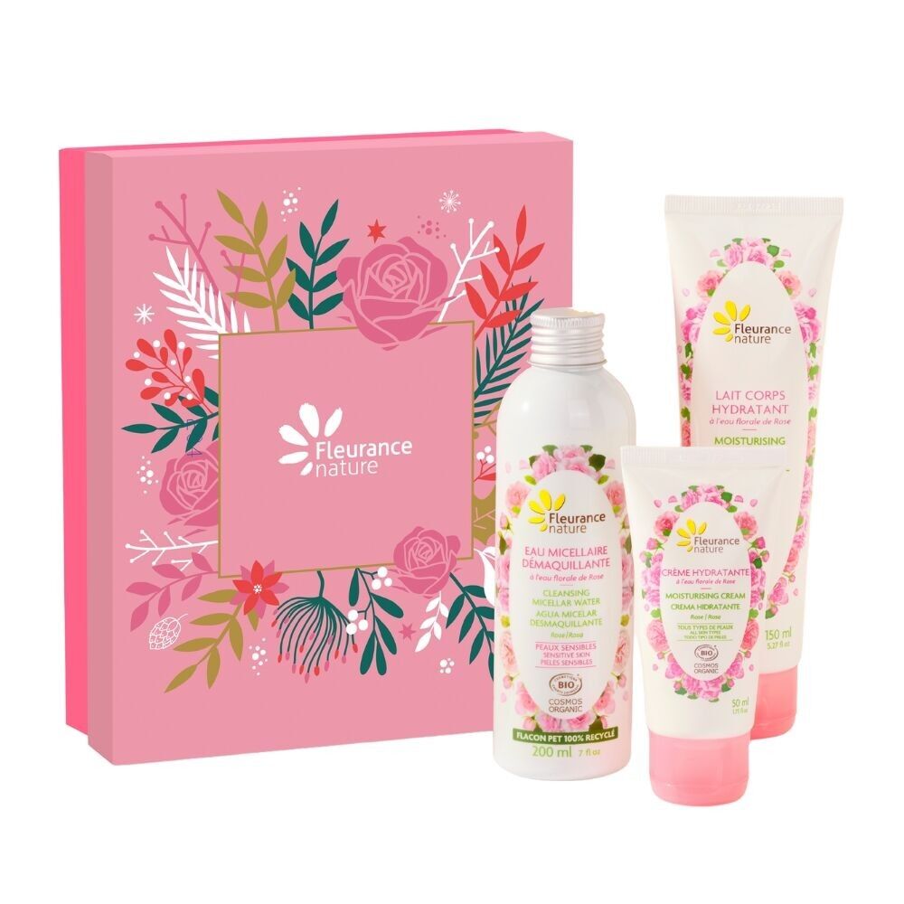 Coffret Rose délicate - fête des mères