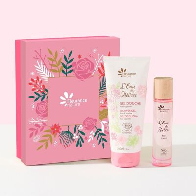 Coffret EDD rose & jasmin