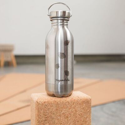 Reusable stainless steel bottle "Ginkgo"