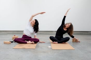 Grand tapis de yoga "Neutre" 199 cm 4