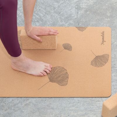 Comfort yoga mat "Ginkgo"