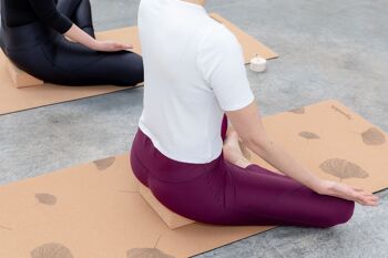 Tapis de yoga confort "Ginkgo" 4