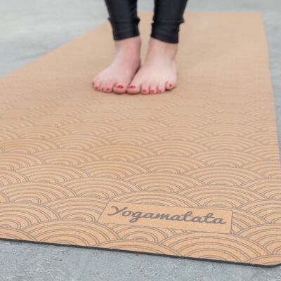 Esterilla de yoga confort "Waves"