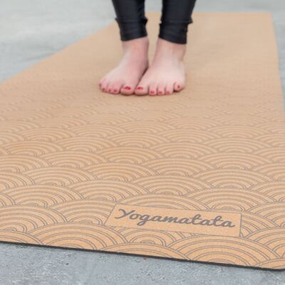 Comfort yoga mat "Waves"