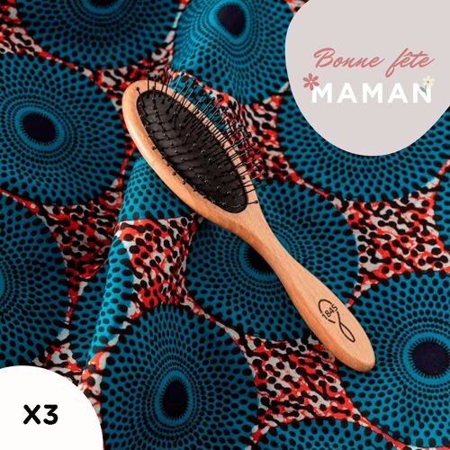 Brosse a cheveux pneumatique à picots, petit modèle n°4