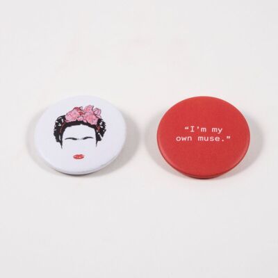 Muse Pins (set of 2). Artist Quotes Collection