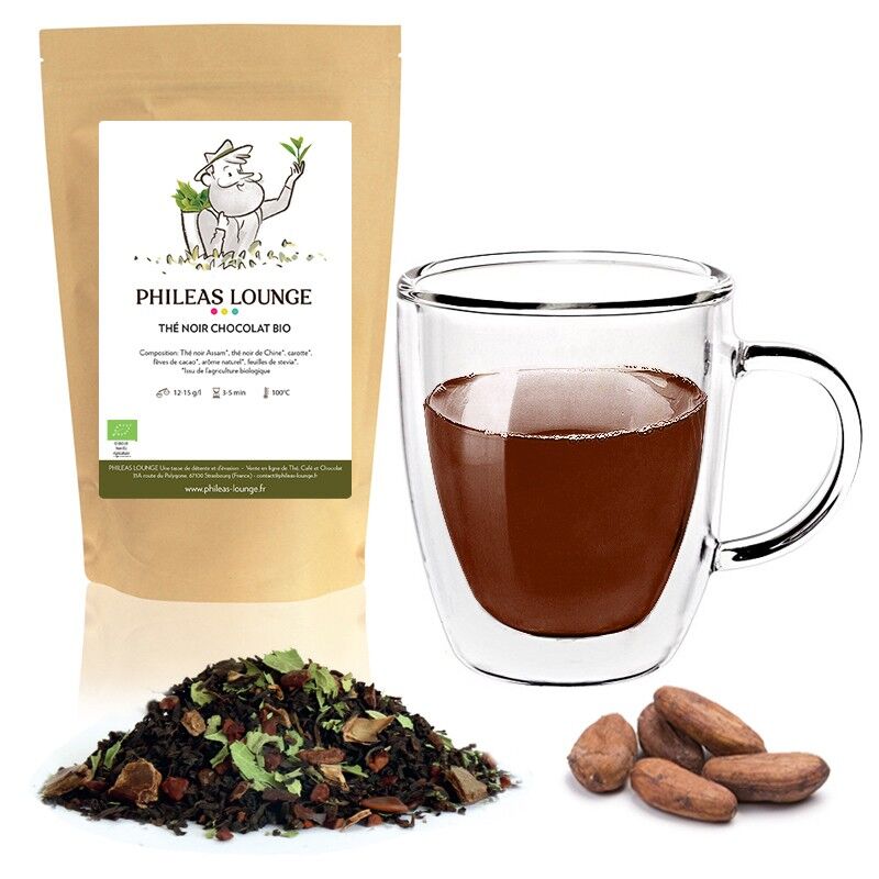 Tè nero al cioccolato biologico - 100g