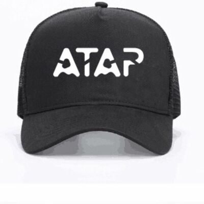 Black Trucker Cap