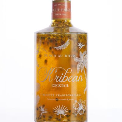 Mango passion rum punch