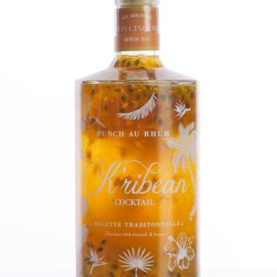 Punch au rhum passion gingembre
